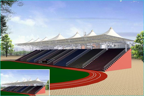 【大型抗風機場膜結(jié)構屋面制作】機場膜結(jié)構